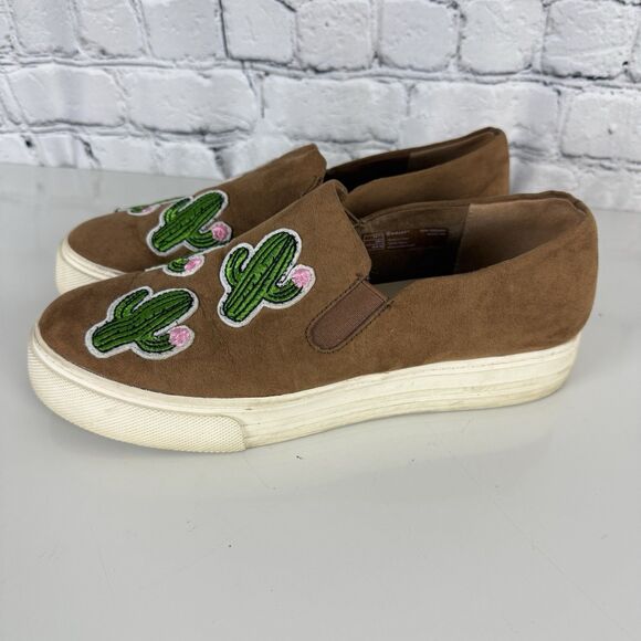 Ariat Unbridled Isabella Slip On Platform Sneaker Shoe Brown 7.5 - Picture 9 of 13